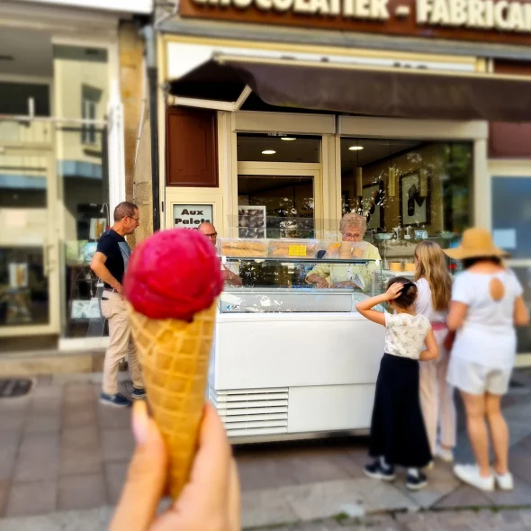 Das beste Eis in Limoges
