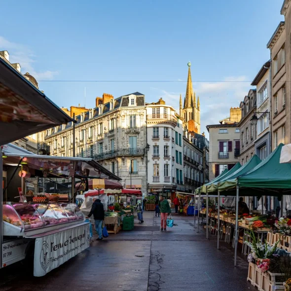 Marchés à Limoges et alentours