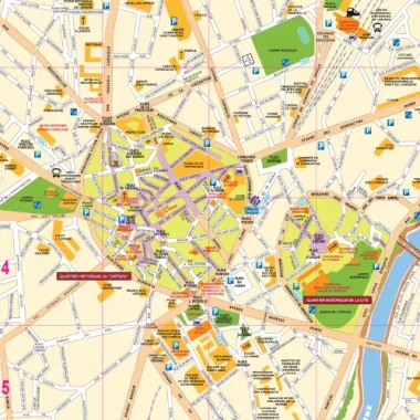 Plan de Limoges