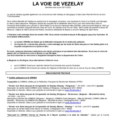 La Voie de Vezelay