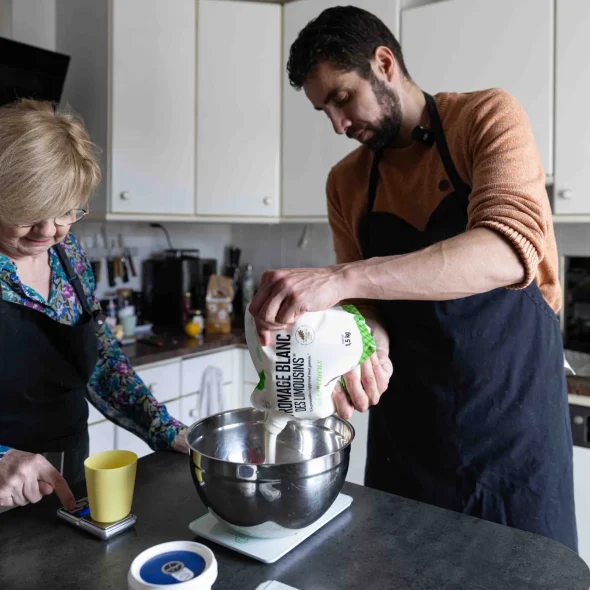 La recette de la tarte au fromage blanc