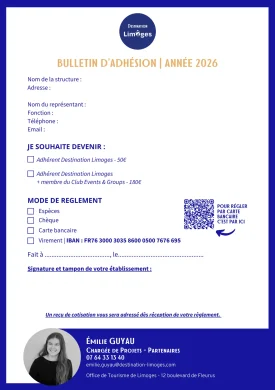 Bulletin d’adhésion 2026